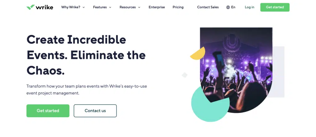 Wrike Event platform